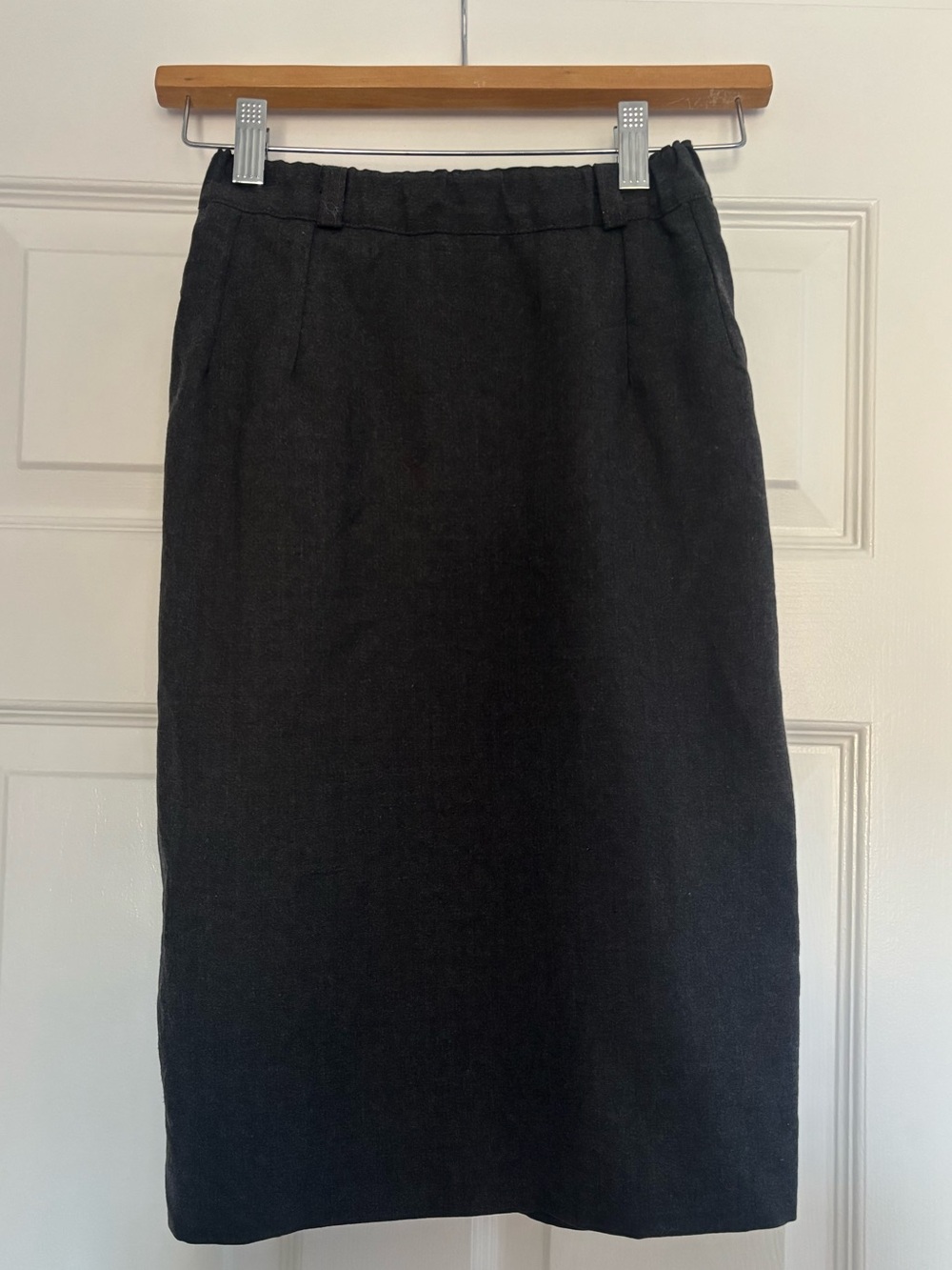 Vintage wool pencil skirt
